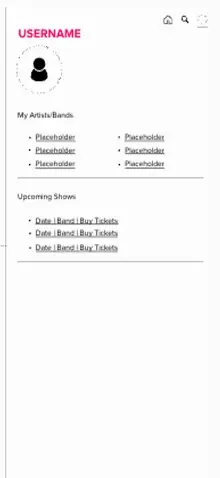 Early UI concept designs